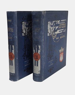 Lot 260 - Reisboeken - P. Genard – Anvers à travers les âges Tome I & II. 1888