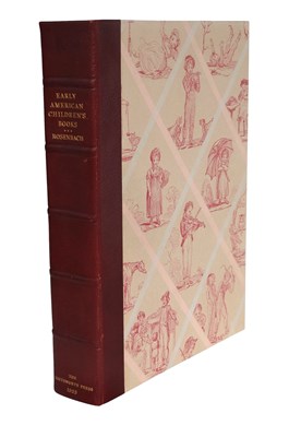 Lot 136 - Boekwetenschap - A.S.W. Rosenbach - Early American Children's Books (signed copy) 1933