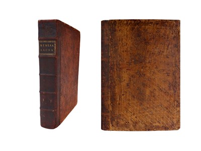 Lot 293 - Post incunabel - Biblia cum concordantiis Veteris Novi Testamenti Sacrouca [....] `1518