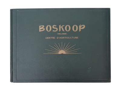 Lot 134 - Boskoop – Dans son Développement Historique comme Centre de Pépinières. 1924