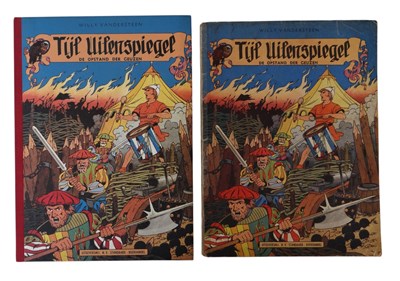 Lot 217 - Strips - Tijl Uilenspiegel- Opstand der Geuzen Willy Vandersteen (2 volumes)