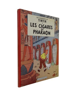 Lot 204 - Strips - Les Aventures de Tintin: Les Cigares du Pharaon, Hergé. 1954