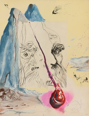 Lot 299 - Salvador Dalí (1904–1989) - Moïse et le Monothéisme (compleet portfolio) 1974