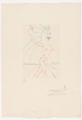 Lot 301 - Salvador Dali (1904-1989) - "Hippo Femme" 1973