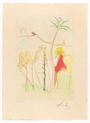 Lot 310 - Salvador Dalí (1904–1989), Bestiaire de La Fontaine Dalinisé. 1974