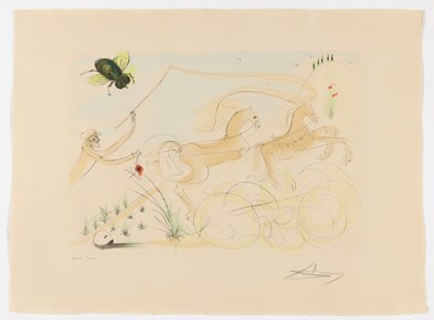 Lot 311 - Salvador Dalí (1904–1989), Bestiaire de La Fontaine Dalinisé. 1974