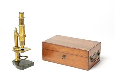 Lot 107 - A French Compound Monocular Microscope, by Nachet & Fils (1853-1967)