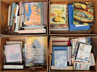 Lot 312 - Koop boeken in 4 dozen