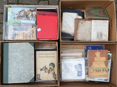 Lot 400 - Koop boeken in 4 dozen