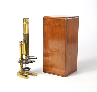 Lot 131 - A Dutch Monocular Microscope By P.J Kipp & Son, Ca. 1860
