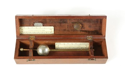 Lot 173 - A Nickelplated Hezzanith Salinometer in Wooden Case, Ca. 1940