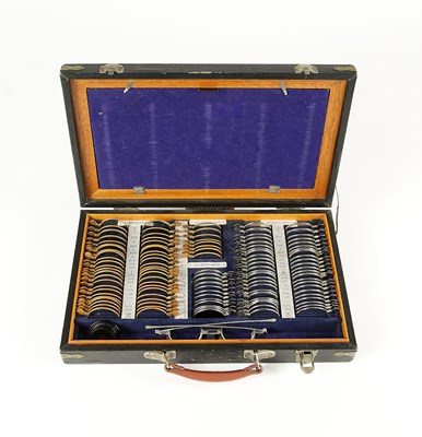 Lot 185 - An Ophthalmic Trial Lens Set, 20th century