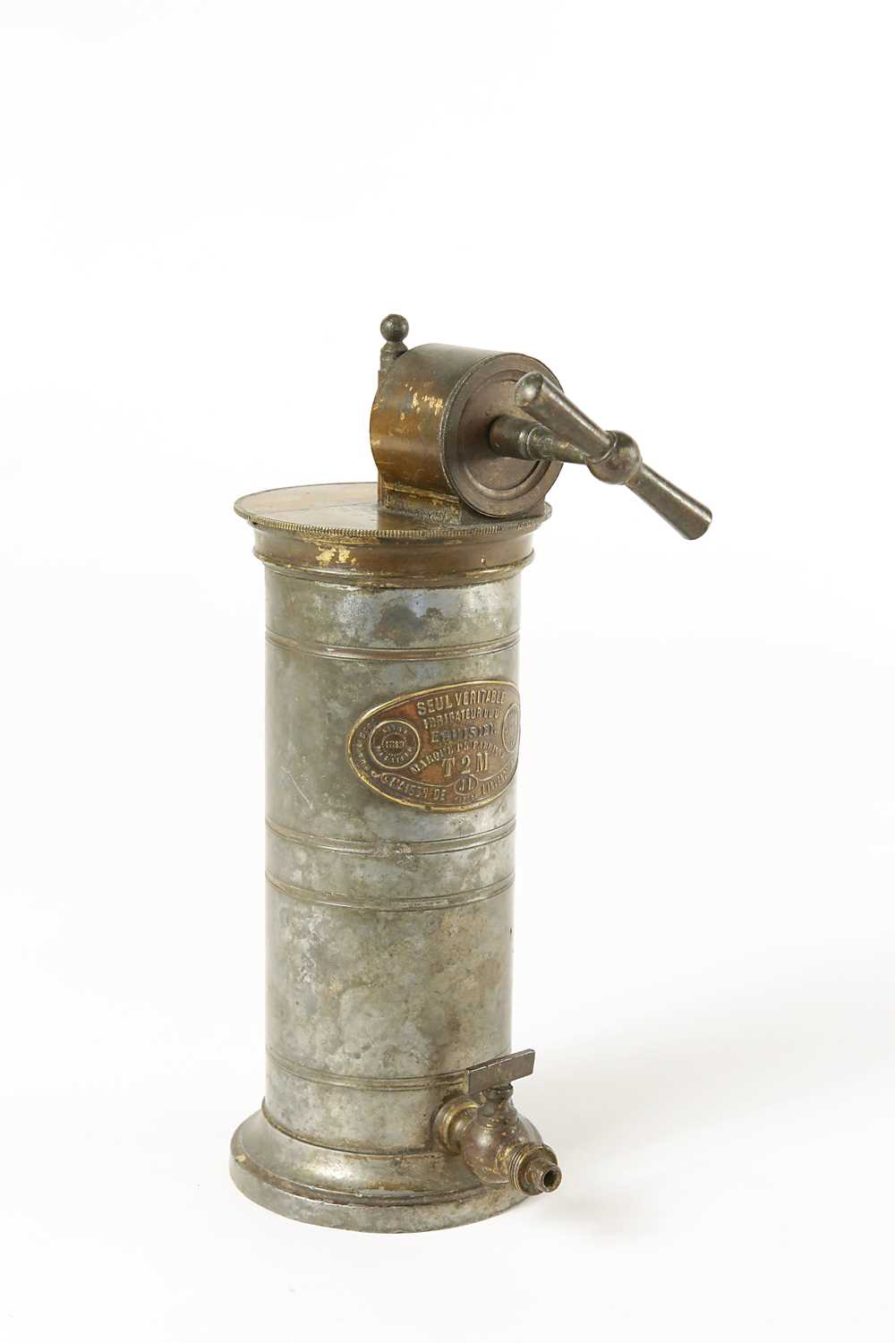Lot 201 - An Antique French Vaginal Douche, by Dr. Maurice Eguisier (1813-1851)