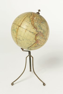 Lot 214 - A German Terrestrial Globe By Dietrich Reimer, Ca 1895.