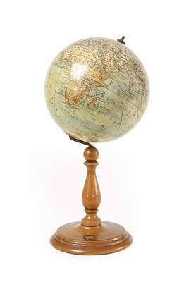 Lot 215 - A Ludwig Julius Heymann Globe, Ca. 1900
