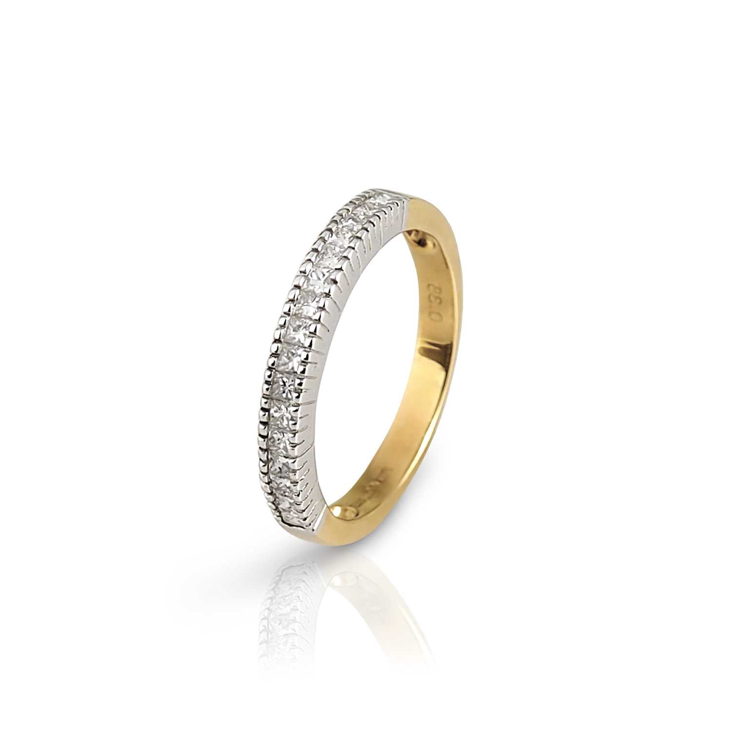 Lot 333 - Gold Eternity Ring set with Diamonds