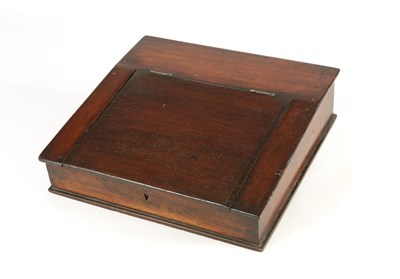 Lot 224 - A 19th Century Walnut Lap Desk