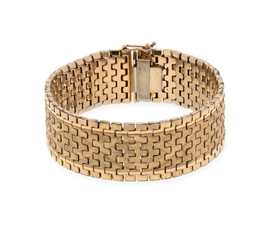 Lot 364 - Retro Gold Plated Bracelet