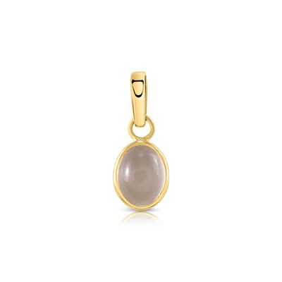 Lot 491 - Gold Pendant set with Moonstone Solitaire