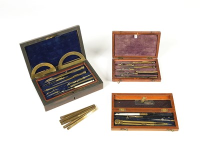 Lot 241 - A lot of Various Brass Drawing Instruments, 19th century and later.