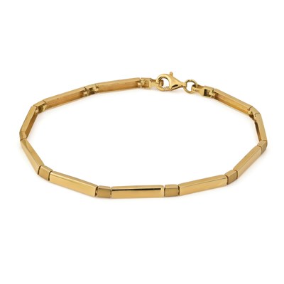 Lot 646 - Hinged Gold Bracelet