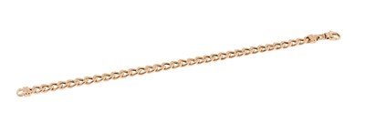Lot 654 - Gold link Bracelet