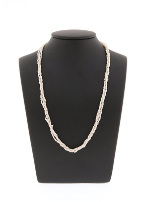 Lot 178 - 3-Strand Pearl Necklace with 14K Gold Lock