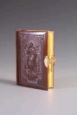 Lot 1600 - Gebedenboek met gouden boekslot.