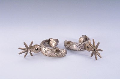 Lot 1733 - Twee ruitersporen.