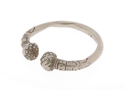 Lot 189 - North Indian Heavy Silver Bracelet