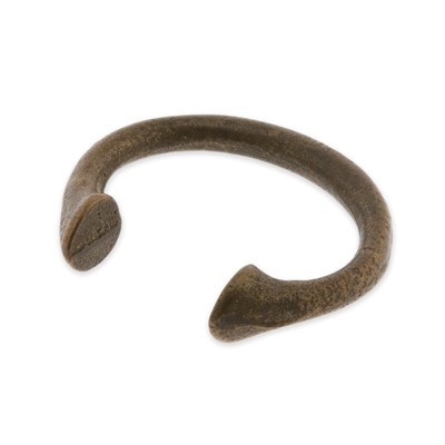 Lot 183 - North Indian Bronze Bracelet (Kada)