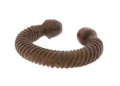Lot 186 - North Indian Copper Bracelet (Kada) 5056