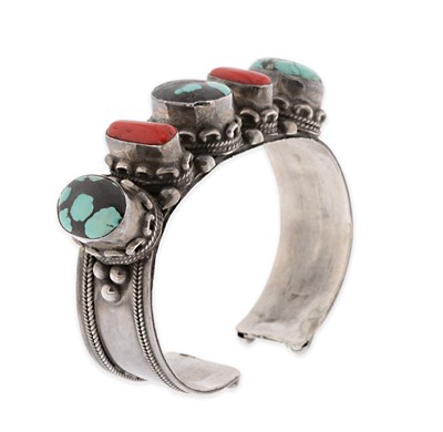Lot 198 - Tibetan Silver Bracelet