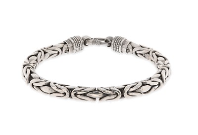 Lot 261 - Sterling Silver Chain Link Bracelet