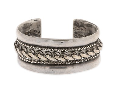 Lot 193 - Indian Silver Cuff Bracelet