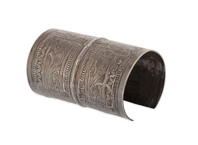 Lot 167 - A Silver Cuff Bracelet
