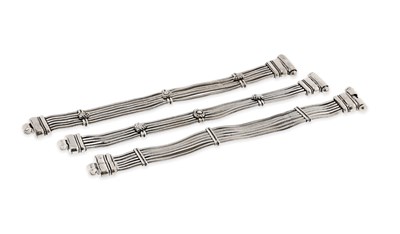 Lot 199 - Three Indian Silver Bracelets