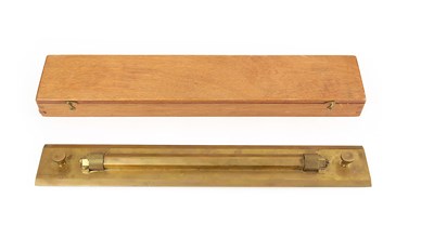 Lot 14 - A Brass Rolling Navigation Ruler, 19th century
