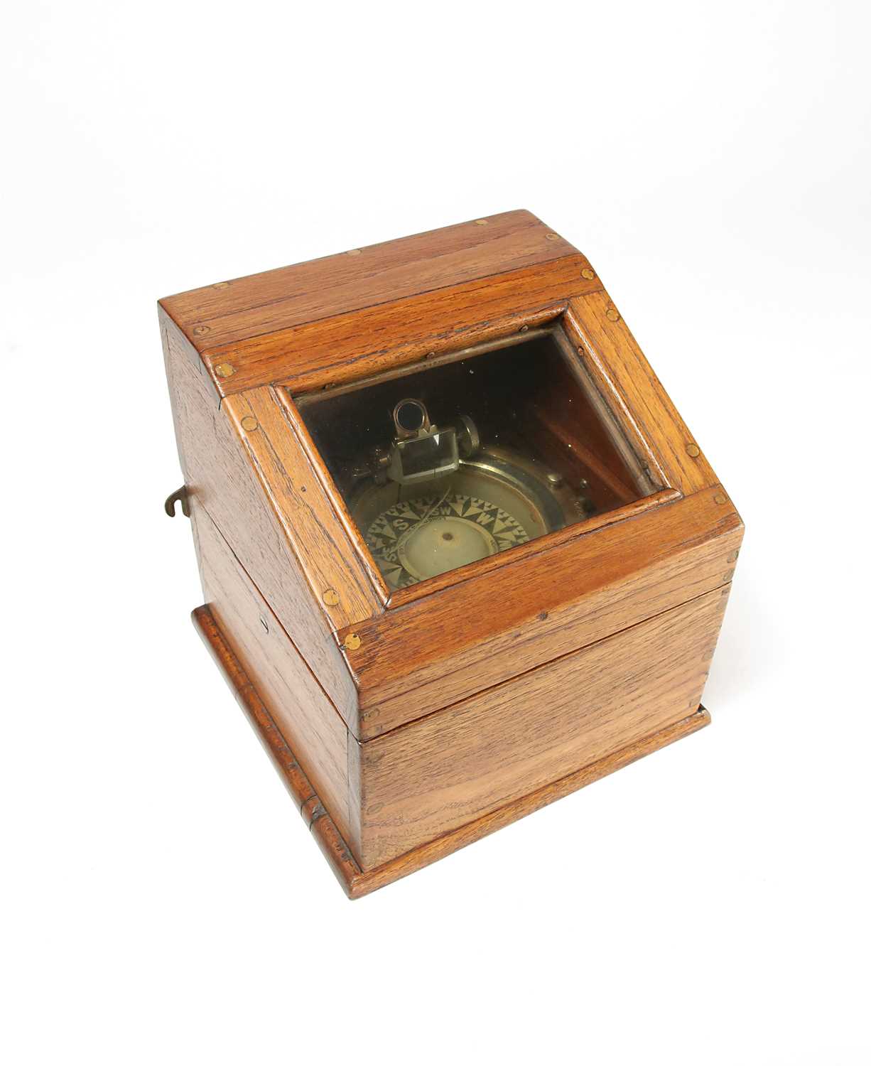 Lot 26 - A John Lilley & Son Captain's Deck-Head Compass, Ca 1900