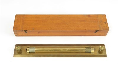 Lot 15 - A Brass Rolling Navigation Ruler, 19th century