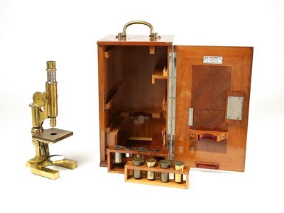 Lot 118 - An E. Leitz Compound Microscope, Germany, Circa 1947.