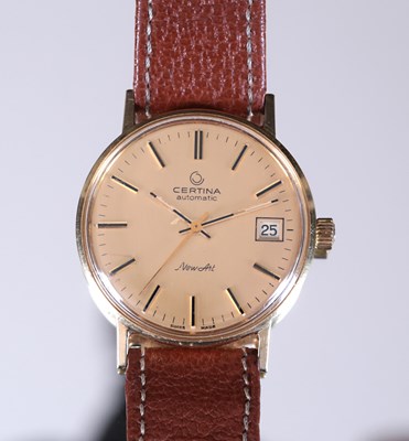 Lot 3 - 14K Vintage CERTINA Golden Wristwatch