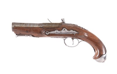 Lot 12 - A Rare German Flintlock Pistol, circa 1730.