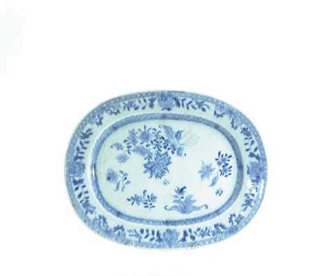 Lot 5552 - China, ovale porseleinen dienschotel