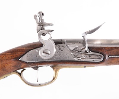 Lot 41 - A French Flintlock Pistol for Cavalry, Modèle ‘AN IX'