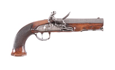 Lot 19 - A Flintlock Pistol for Officer, Liège, ca. 1800