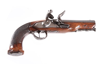 Lot 19 - A Flintlock Pistol for Officer, Liège, ca. 1800