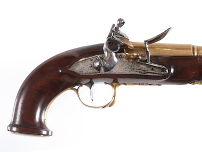 Lot 20 - A Rare British Flintlock Pistol, circa 1800