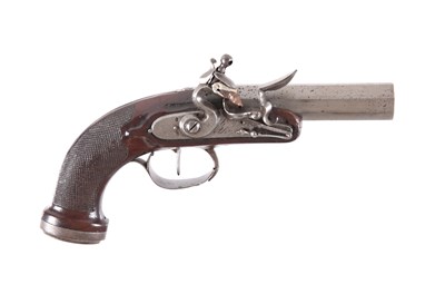 Lot 24 - Short French Flintlock Pistol, ca. 1810.