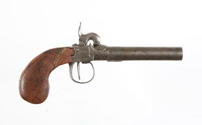 Lot 33 - A Liege Proofed Percussion Pistol, 19th Century